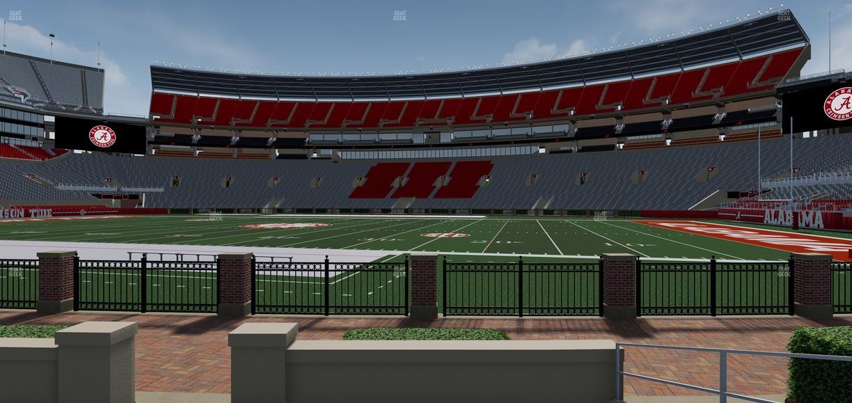 Bryant-Denny Stadium - Section 125 Seat View