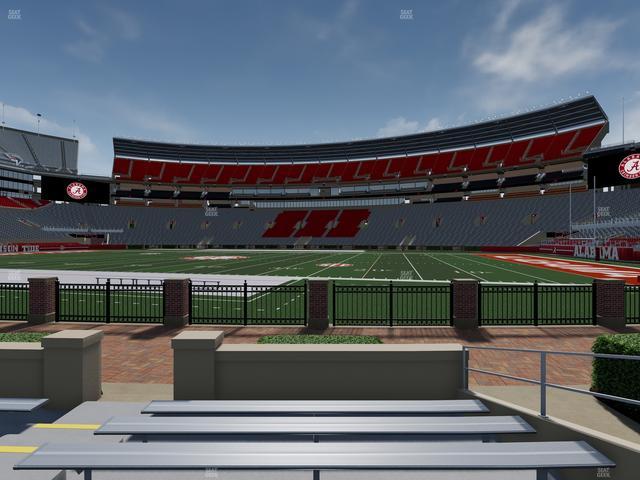 Bryant-Denny Stadium - Section 125 Seat View