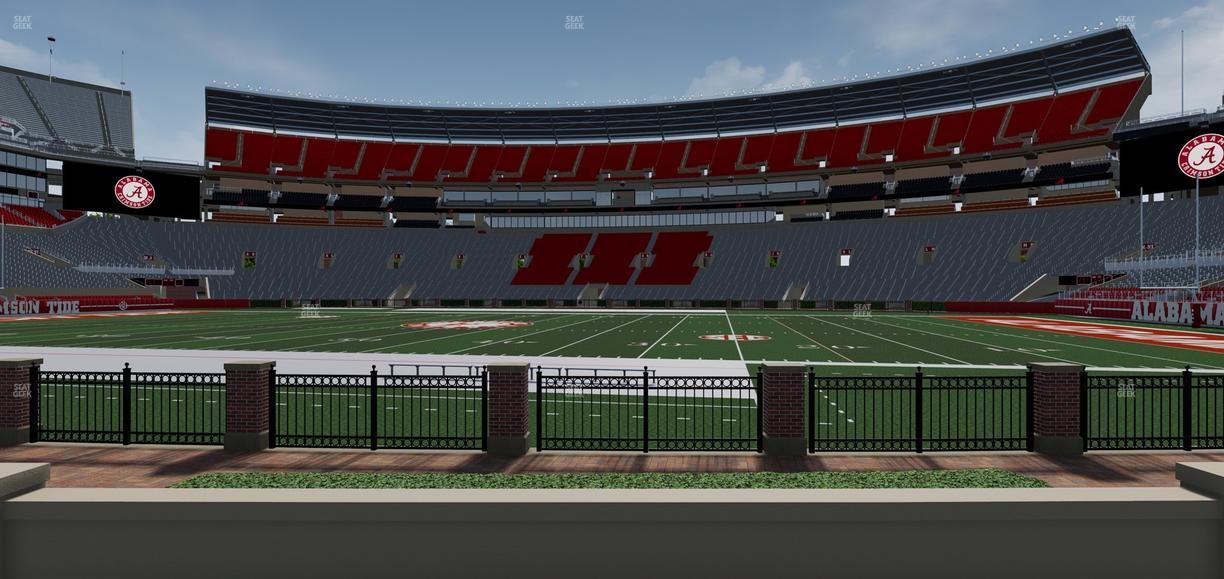 Bryant-Denny Stadium - Section 126 Seat View