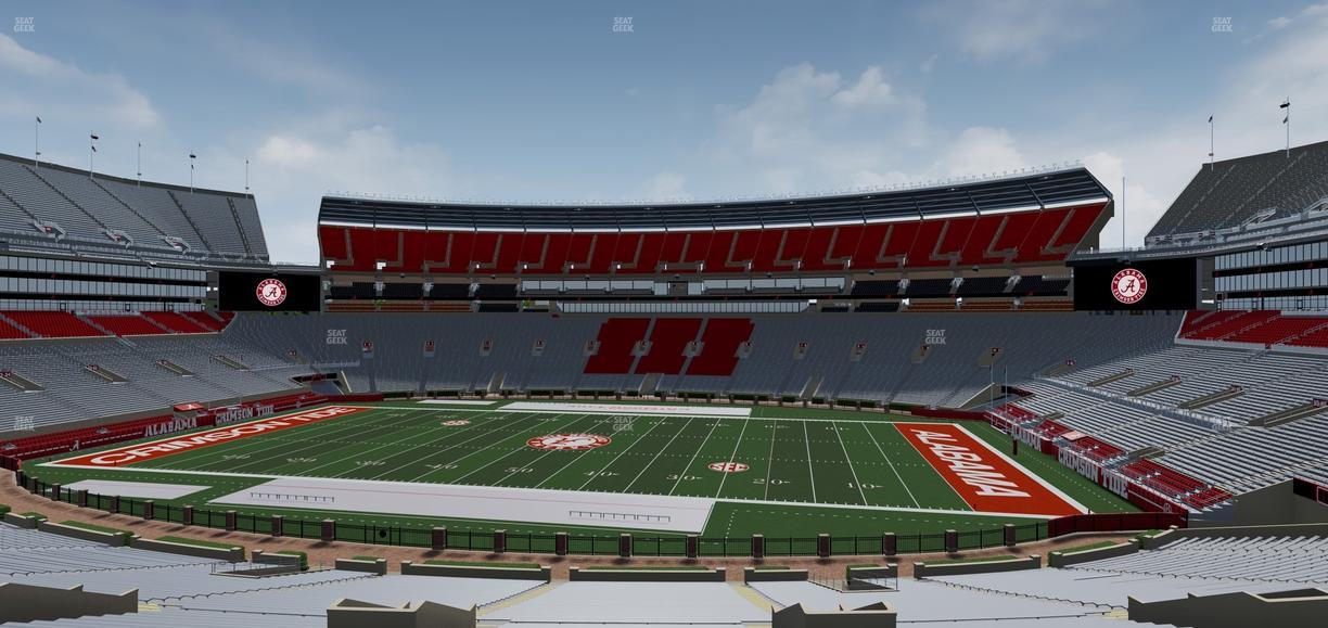 Bryant-Denny Stadium - Section 126 Seat View