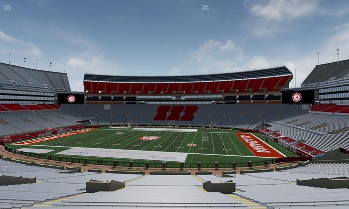 Bryant-Denny Stadium - Section 126 Seat View