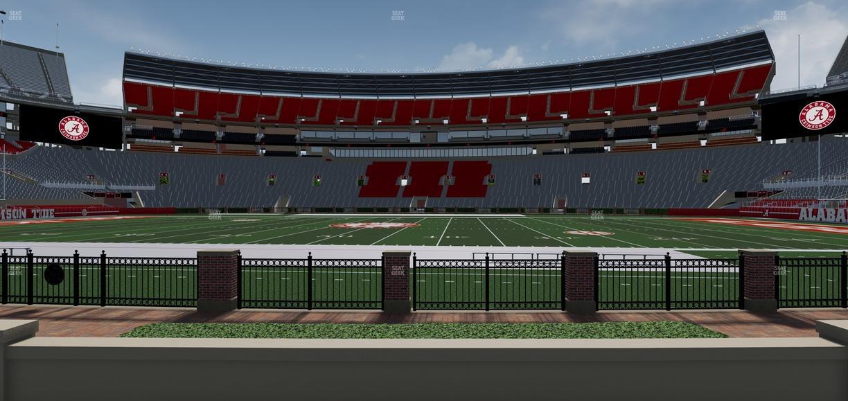 Bryant-Denny Stadium - Section 127 Seat View