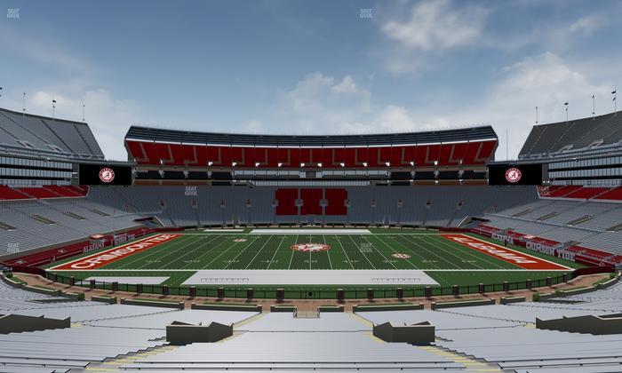 Bryant-Denny Stadium - Section 128 Seat View