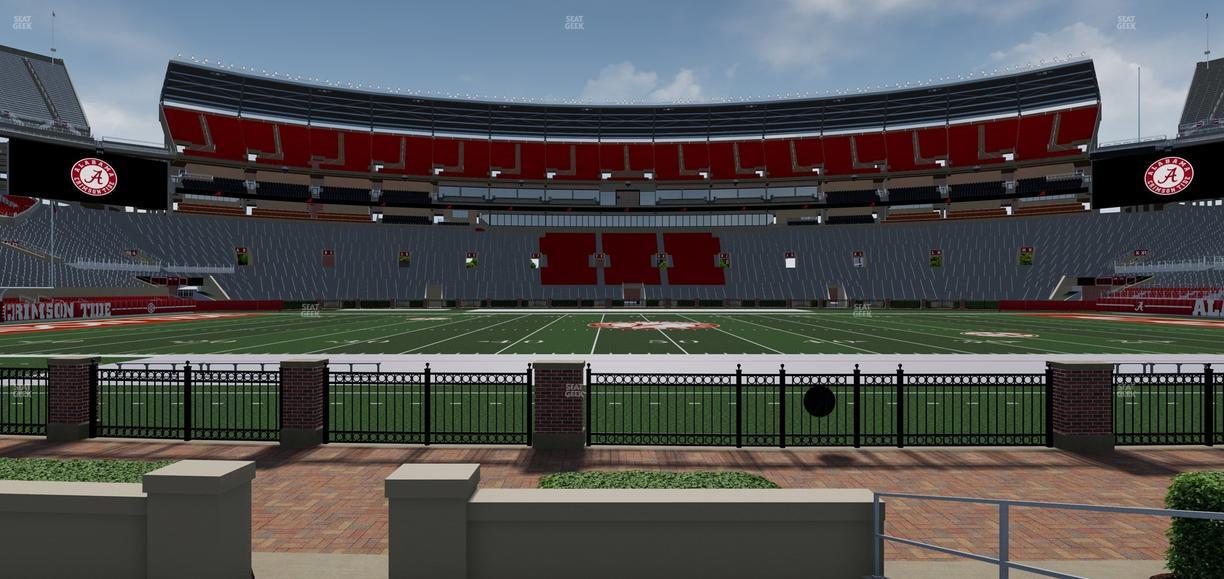 Bryant-Denny Stadium - Section 128 Seat View