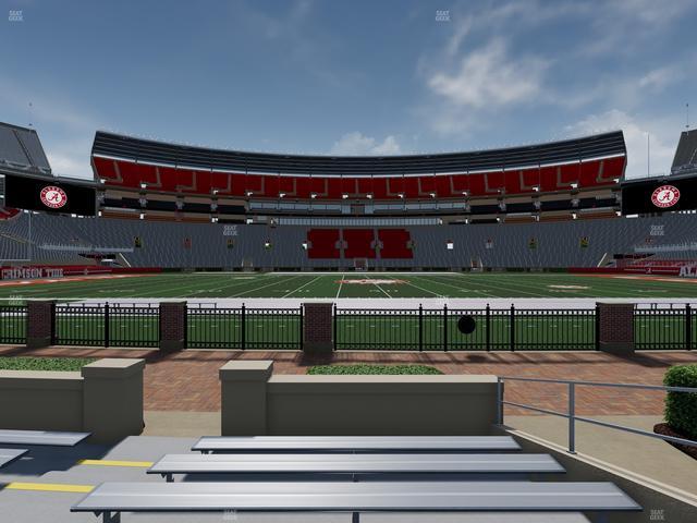 Bryant-Denny Stadium - Section 128 Seat View
