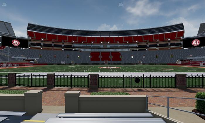 Bryant-Denny Stadium - Section 128 Seat View