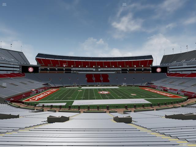 Bryant-Denny Stadium - Section 129 Seat View