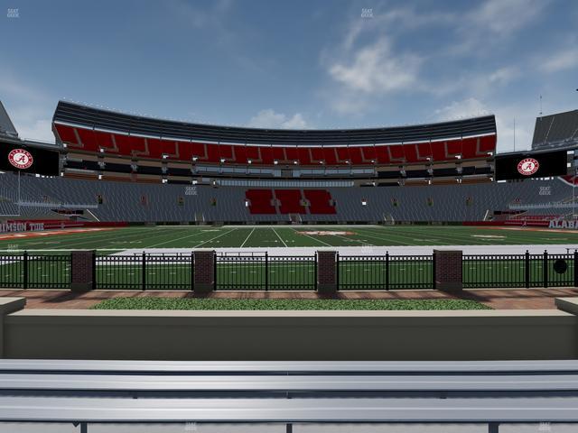 Bryant-Denny Stadium - Section 129 Seat View