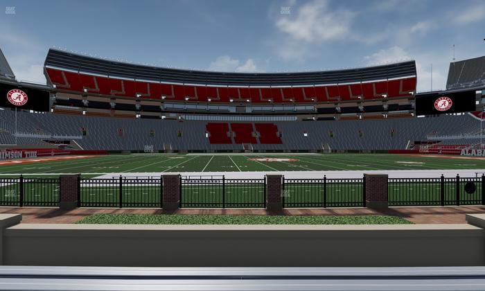 Bryant-Denny Stadium - Section 129 Seat View