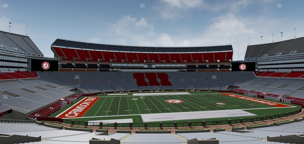 Bryant-Denny Stadium - Section 130 Seat View