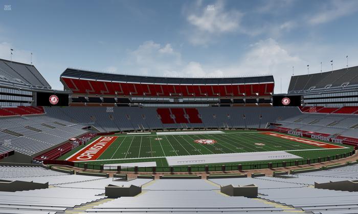 Bryant-Denny Stadium - Section 130 Seat View