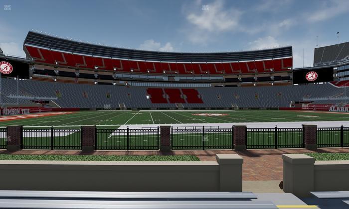 Bryant-Denny Stadium - Section 130 Seat View