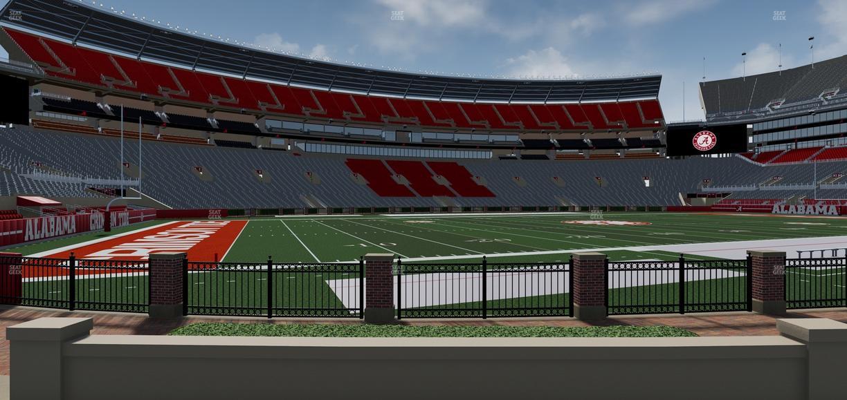 Bryant-Denny Stadium - Section 132 Seat View