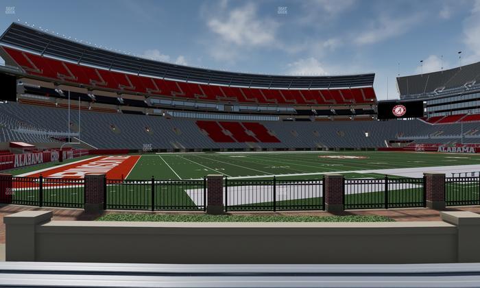 Bryant-Denny Stadium - Section 132 Seat View