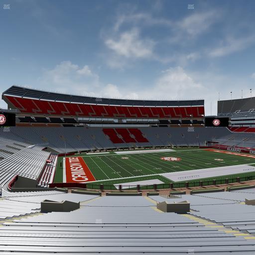 Bryant-Denny Stadium - Section 132 Seat View