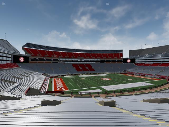 Bryant-Denny Stadium - Section 132 Seat View