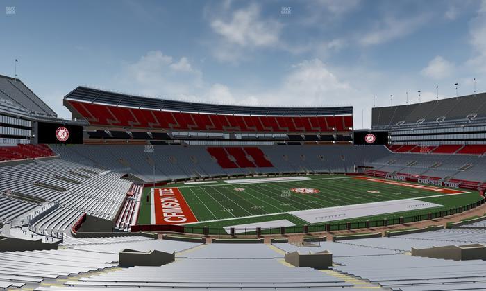 Bryant-Denny Stadium - Section 132 Seat View