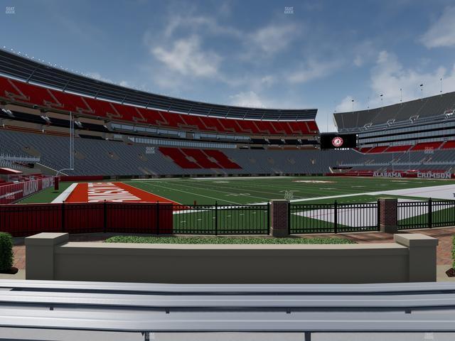 Bryant-Denny Stadium - Section 133 Seat View