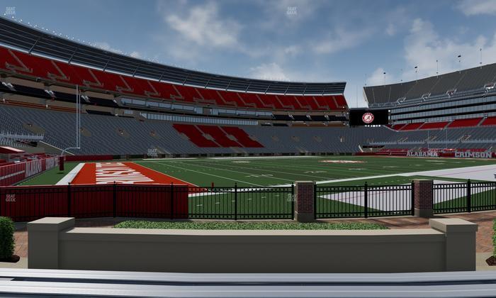 Bryant-Denny Stadium - Section 133 Seat View