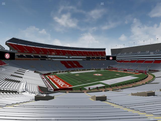 Bryant-Denny Stadium - Section 133 Seat View