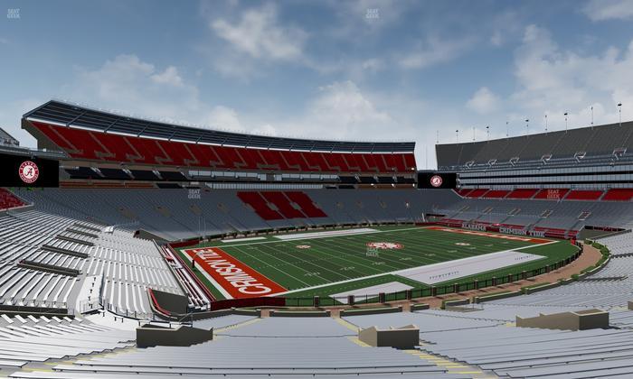 Bryant-Denny Stadium - Section 133 Seat View