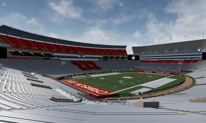 Bryant-Denny Stadium - Section 134 Seat View