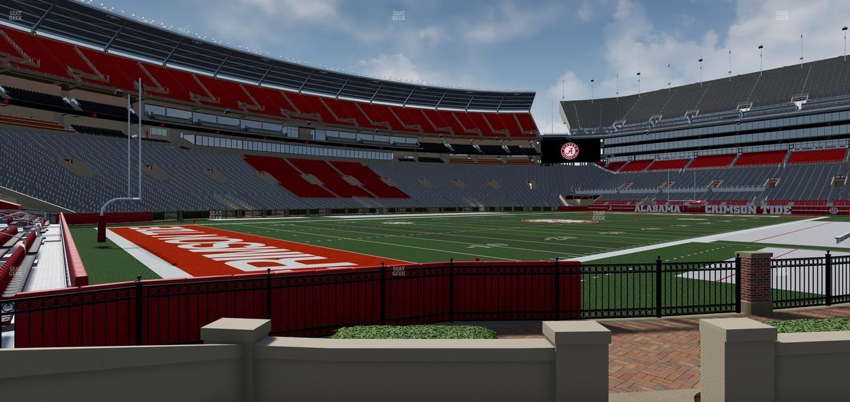 Bryant-Denny Stadium - Section 134 Seat View