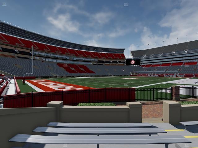 Bryant-Denny Stadium - Section 134 Seat View