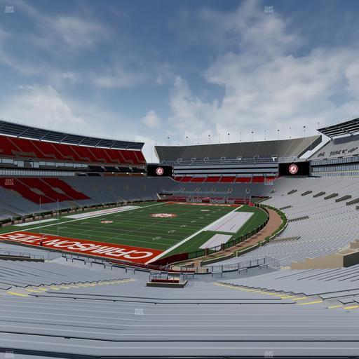 Bryant-Denny Stadium - Section 135 Seat View