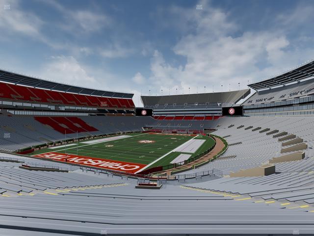 Bryant-Denny Stadium - Section 135 Seat View