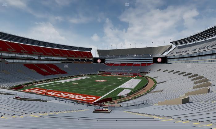 Bryant-Denny Stadium - Section 135 Seat View