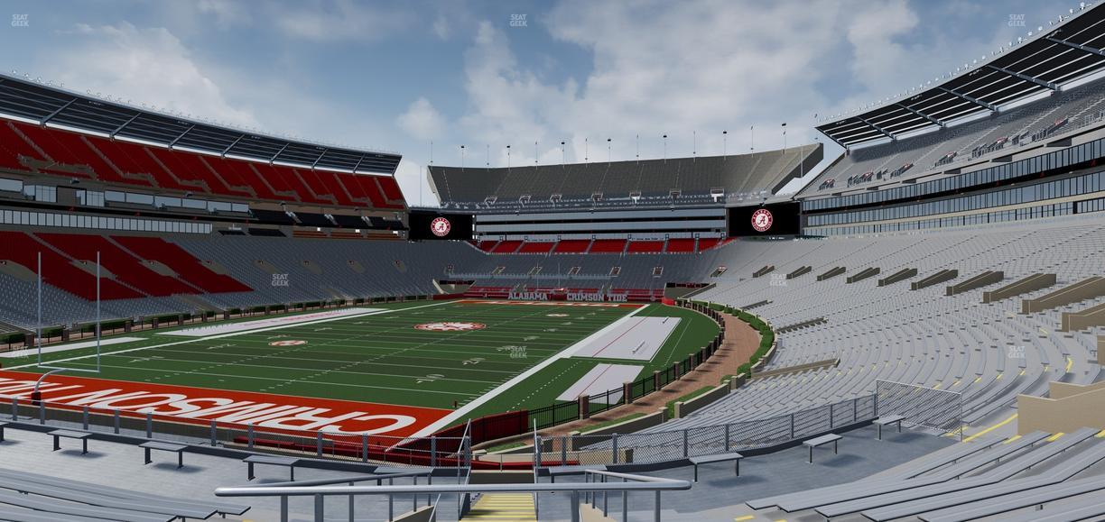 Bryant-Denny Stadium - Section 135 Seat View