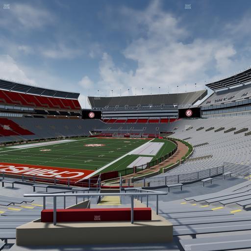 Bryant-Denny Stadium - Section 135 Seat View