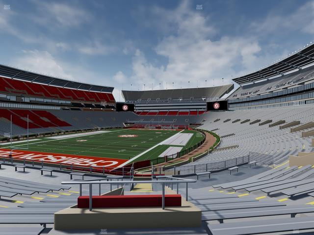 Bryant-Denny Stadium - Section 135 Seat View