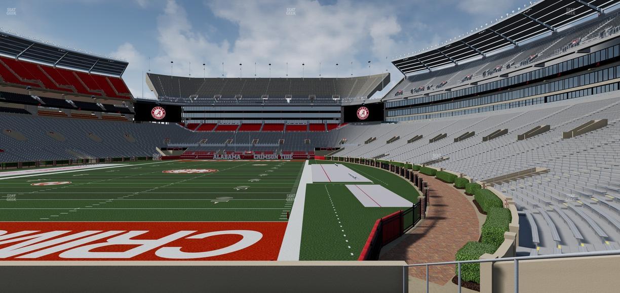 Bryant-Denny Stadium - Section 136 Seat View