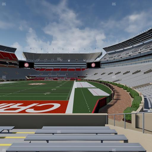 Bryant-Denny Stadium - Section 136 Seat View