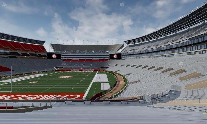 Bryant-Denny Stadium - Section 136 Seat View