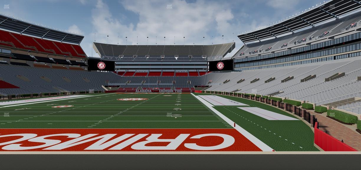 Bryant-Denny Stadium - Section 137 Seat View