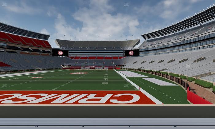 Bryant-Denny Stadium - Section 137 Seat View