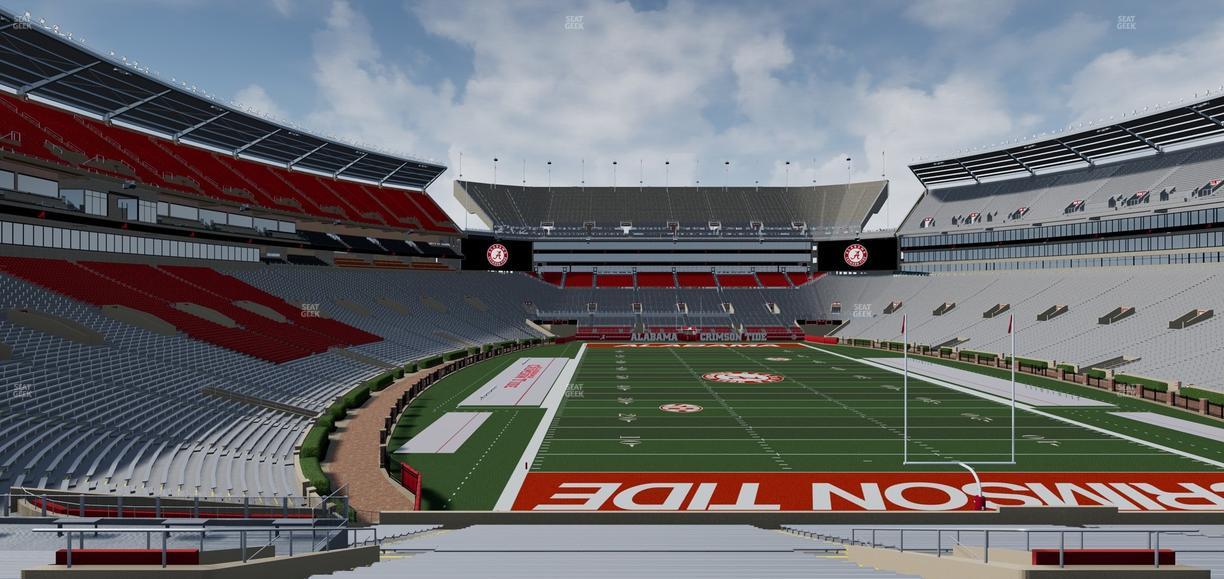 Bryant-Denny Stadium - Section 140 Seat View