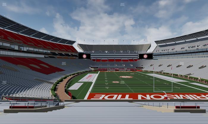 Bryant-Denny Stadium - Section 140 Seat View
