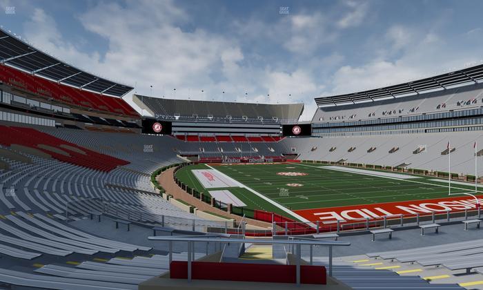 Bryant-Denny Stadium - Section 142 Seat View