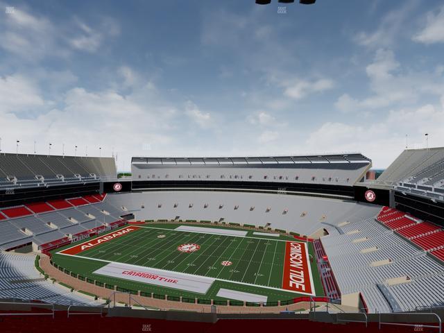 Bryant-Denny Stadium - Section 805 Seat View