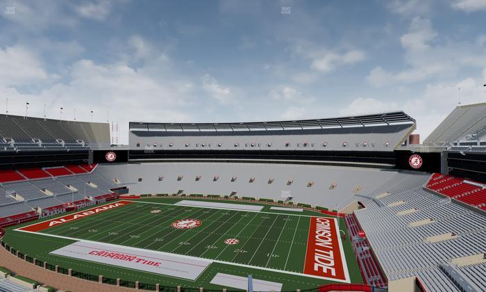 Bryant-Denny Stadium - Section 805 Seat View