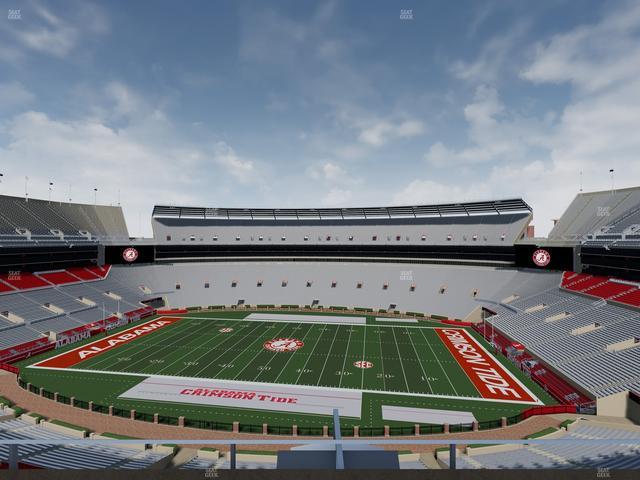 Bryant-Denny Stadium - Section 807 Seat View