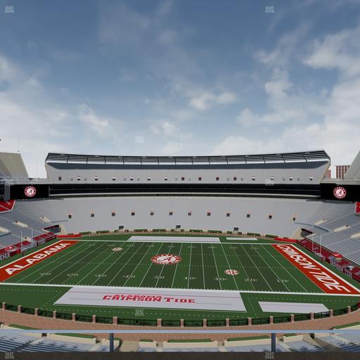 Bryant-Denny Stadium - Section 808 Seat View