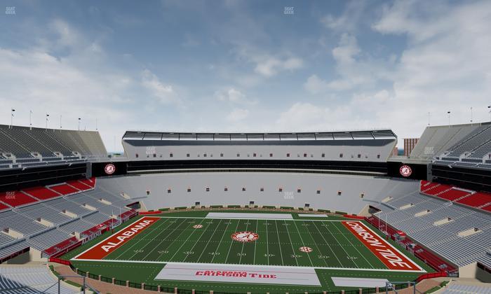 Bryant-Denny Stadium - Section 808 Seat View