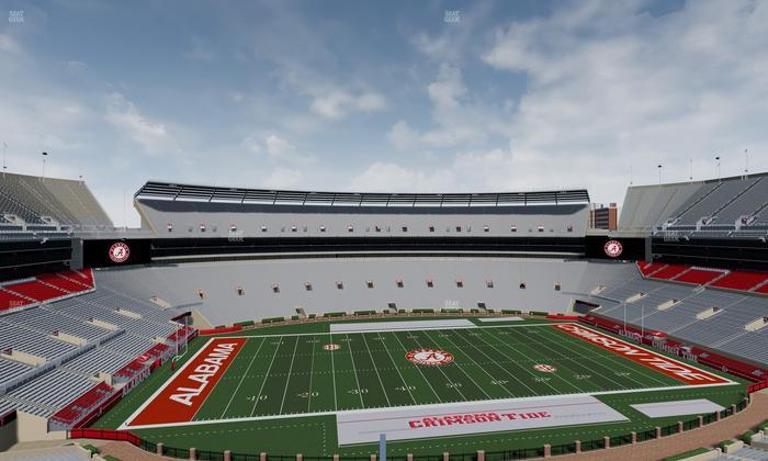 Bryant-Denny Stadium - Section 810 Seat View