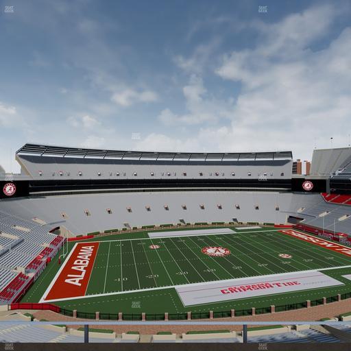 Bryant-Denny Stadium - Section 811 Seat View