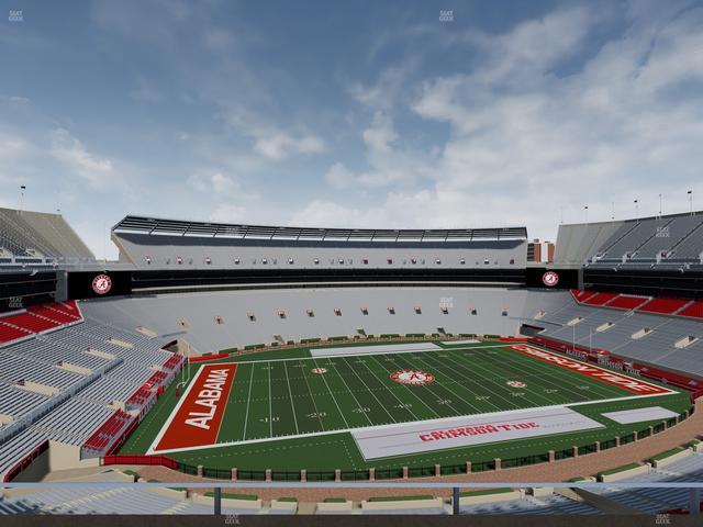 Bryant-Denny Stadium - Section 811 Seat View